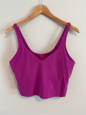 Lululemon Align Tank Top, Vivid Plum Purple, Size 12